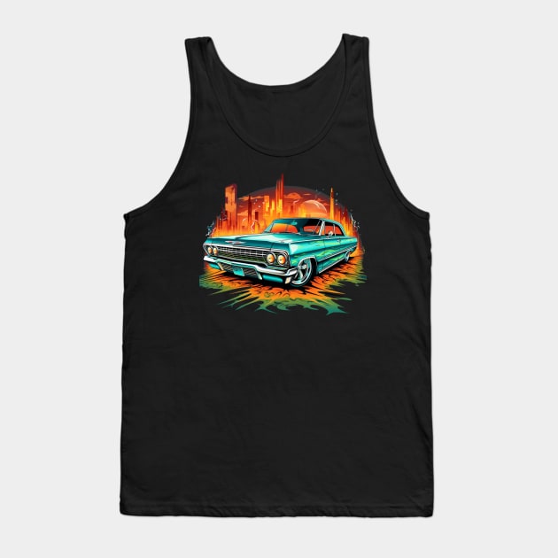 City Impala design Tank Top by Spearhead Ink